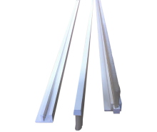 Spazzola in pvc con guida, rivestita in nylon