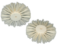 Spazzola circolare in pvc rivestite in setola mista nylon chungking