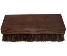 Wooden brush for clothes, with horsehair