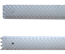 Spazzole in polietilene rivestite in polipropilene