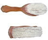 Spazzole in legno rivestite in setola testa e abiti