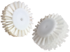 Roller brush in Pom C, covered by nylon