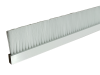 Linear brush in PVC, covered in nylon
