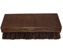 Cepillo de madera para ropa con cerdas de crin de caballo