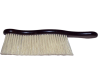 Wooden brush for cleaning clothes, covered by polypropylene